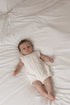 luna-luca-cable-knit-summer-romper-white Luna and Luca Newborn Baby Clothes